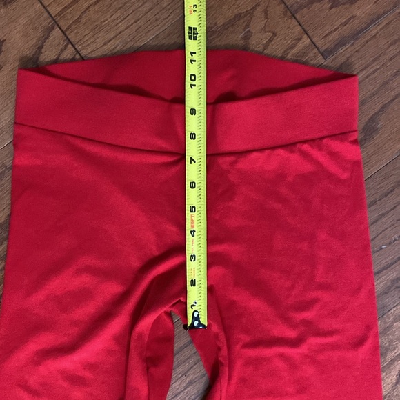 Cato Solid red leggings - Size small - Picture 8 of 11
